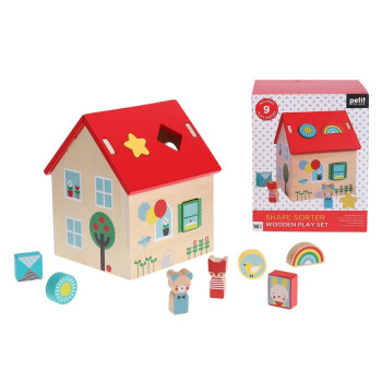 Petit Collective - Petit Collage Mini Sınıflandırıcı Ahşap Oyun Seti Petit Collective - Petit Collage Mini Sınıflandırıcı Ahşap Oyun Seti