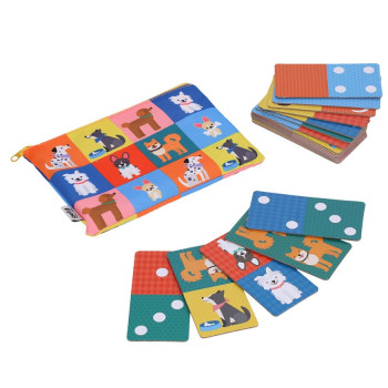 Petit Collective - Petit Collage Domino Oyunu - Doggies