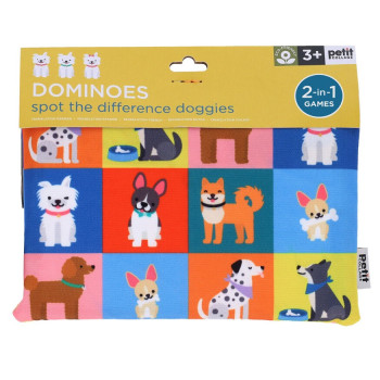 Petit Collective - Petit Collage Domino Oyunu - Doggies