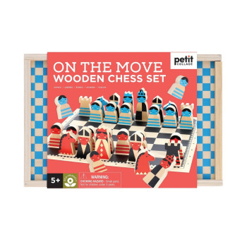 Petit Collage Ahşap Satranç Seti