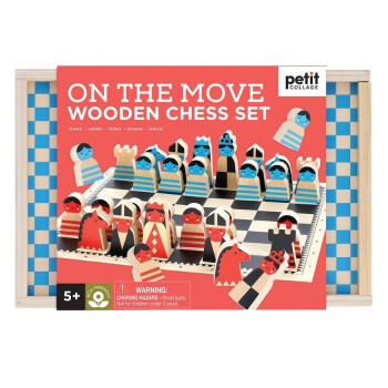 Petit Collage Ahşap Satranç Seti