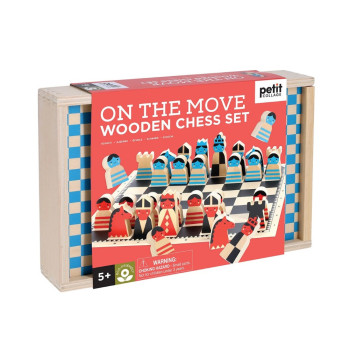 Petit Collage Ahşap Satranç Seti Petit Collage Ahşap Satranç Seti