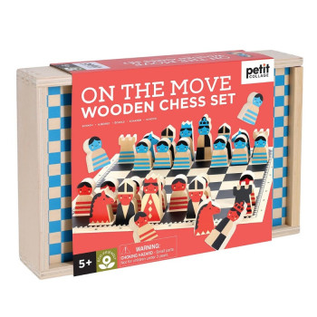 Petit Collage Ahşap Satranç Seti