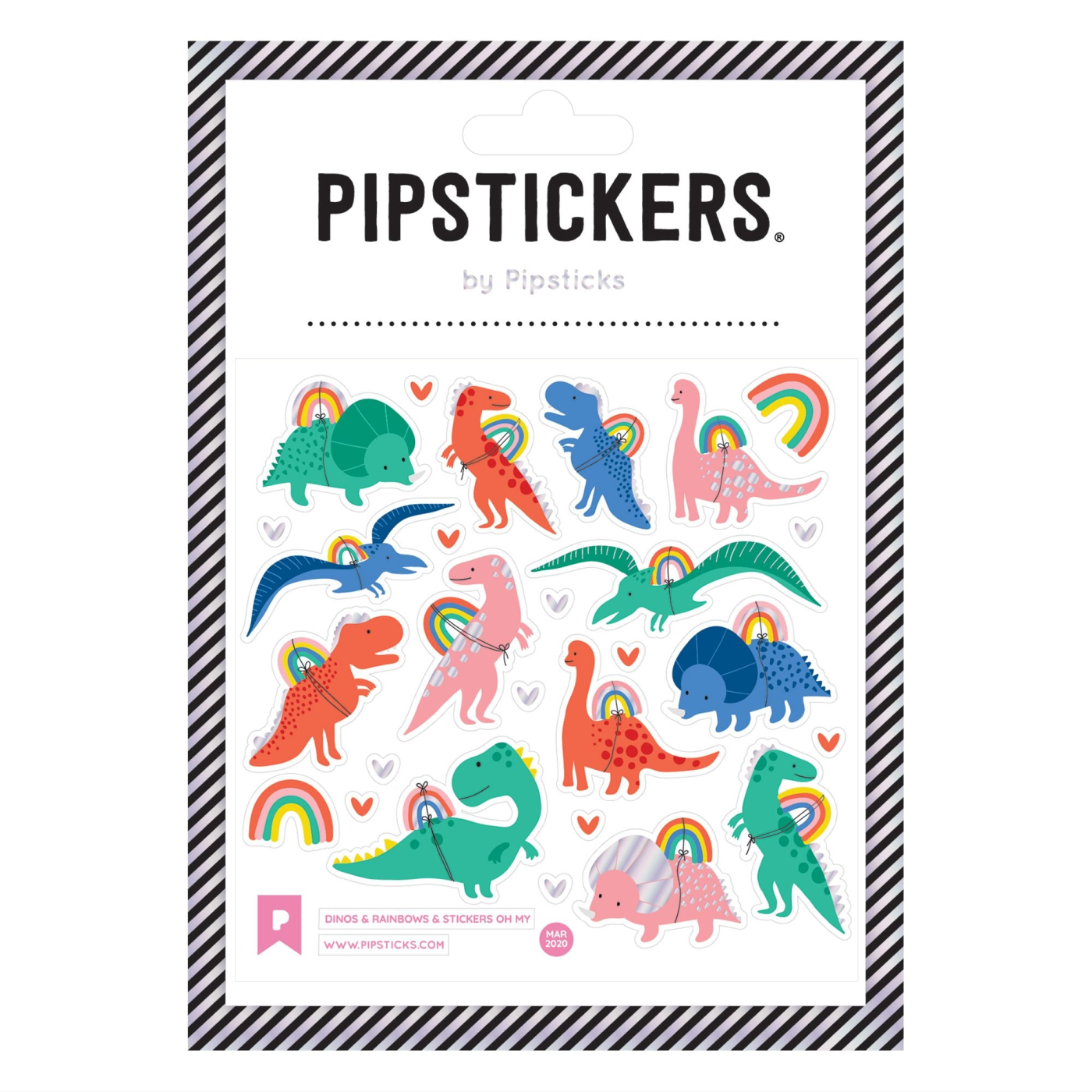 Dinos & Rainbows & Stickers, Oh My - 852406921577 - 852406921577