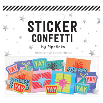 Enjoy The Present Sticker Confetti Enjoy The Present Sticker Confetti