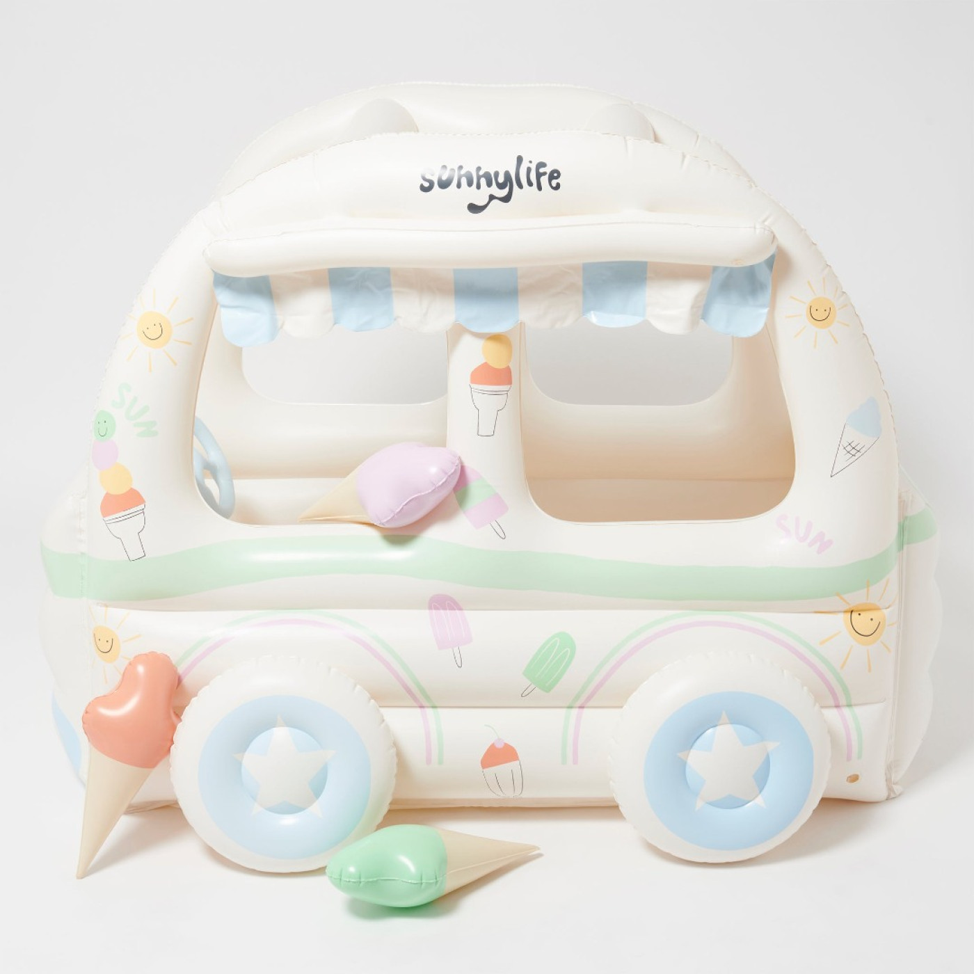 Sunnylife - Çocuk Plaj ve Bahçe Şişme Dondurmacı Oyun Seti - 9339296065921 Sunnylife - Çocuk Plaj ve Bahçe Şişme Dondurmacı Oyun Seti - S41ICBSN - 9339296065921