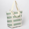 Sunnylife - Hafif Soğutucu Tote Çanta Yeşil Çizgili S51NCTWS - 9339296069059
