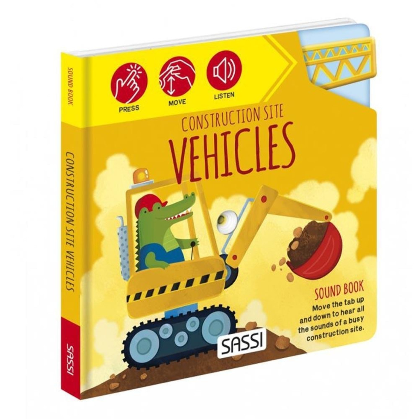 Sound Books - Construction Site Vehicles - 9788830313583 - 9788830313583