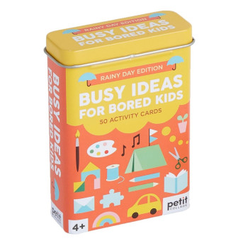 Petit Collage Busy Ideas Oyun Fikirleri Kart Seti - Rainy Day Edition