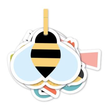 Petit Collective - Petit Collage Bebek Arabası Kartları - Nature Stroll