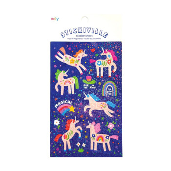 Ooly - Stickiville Çıkartmalar - Magical Unicorns Ooly - Stickiville Çıkartmalar - Magical Unicorns