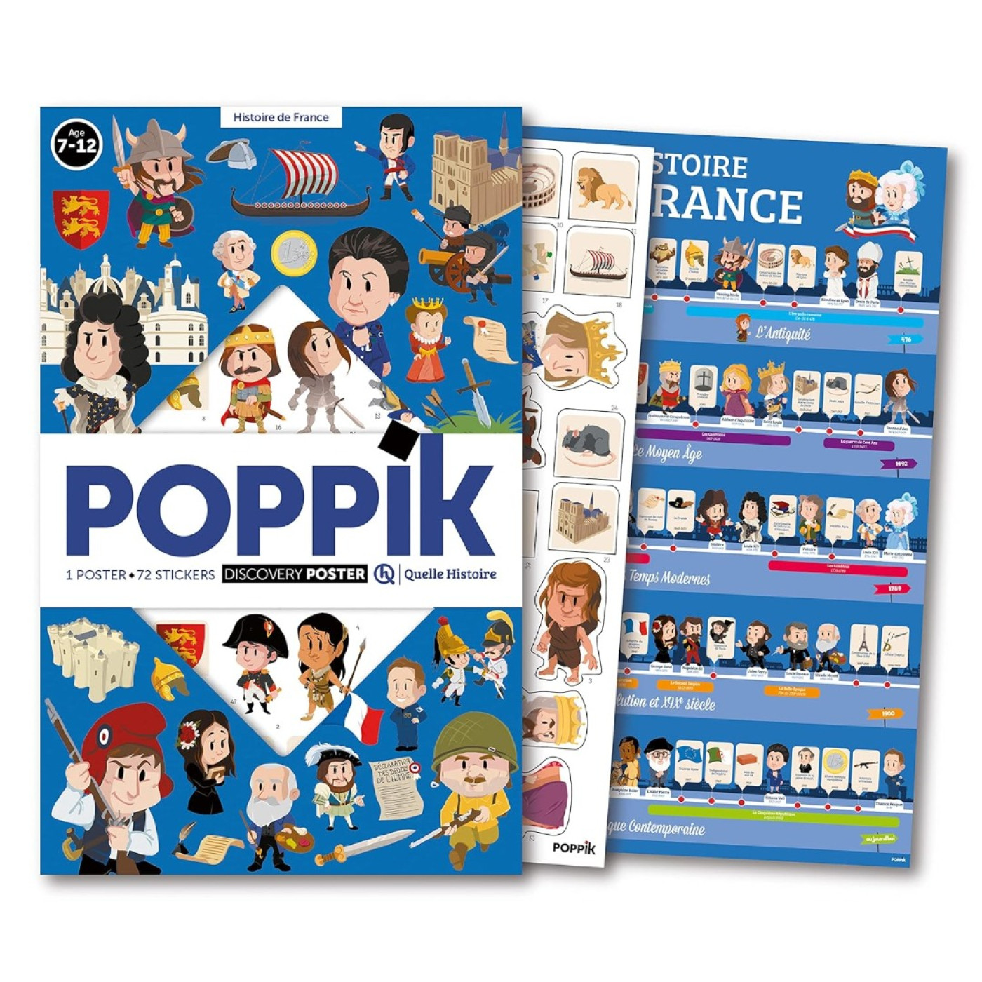 Poppik - Hıstoıre De France - ST00647 - 3760262411798