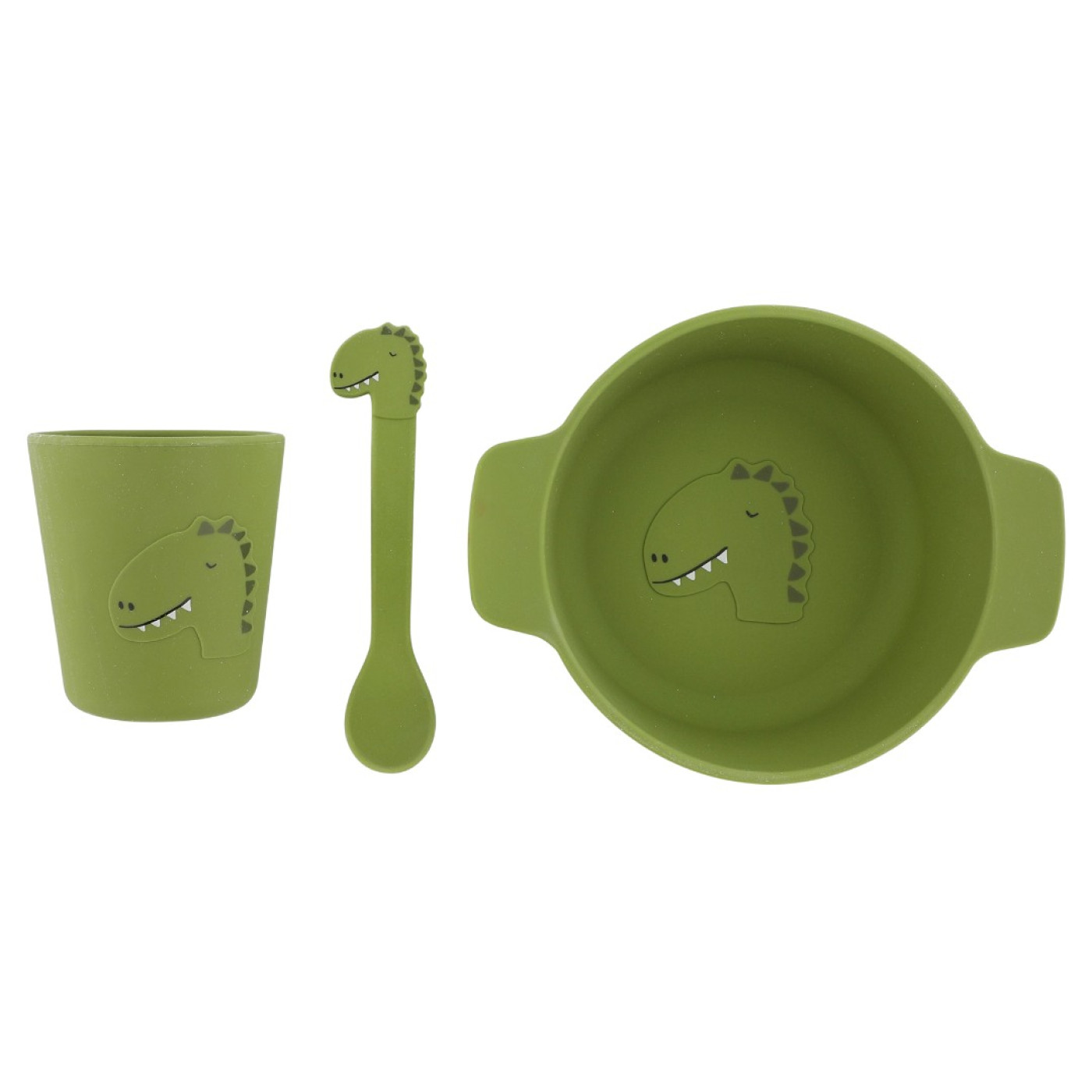 TRIXIE - SILICONE FIRST MEAL SET - MR. DINO - ST00852 - 5400858964359