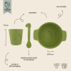 TRIXIE - SILICONE FIRST MEAL SET - MR. DINO - ST00852 - 5400858964359