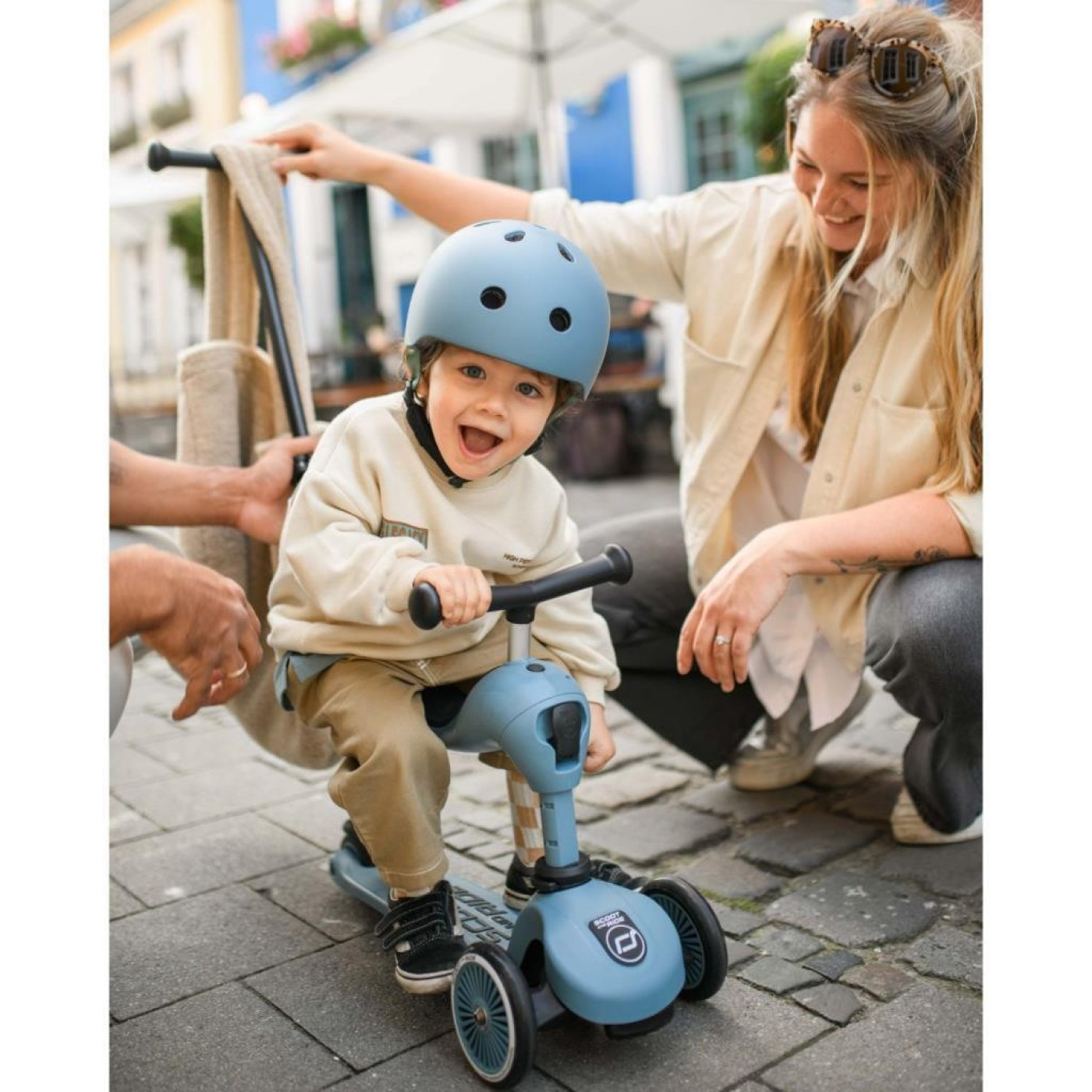 Scoot and Ride Push and Go Ebeveyn Kontrollü Çocuk Scooter Steel 240527-00071 - 9120133000713 Scoot and Ride Push and Go Ebeveyn Kontrollü Çocuk Scooter Steel 240527-00071 - ST00919 - 9120133000713