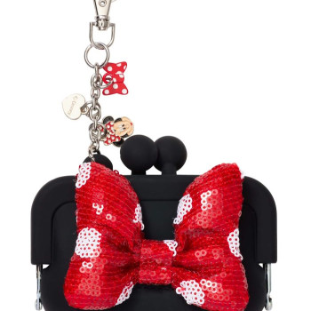 Smiggle - Minnie Mouse Mini Kalem ve Not Defterli Anahtarlık
