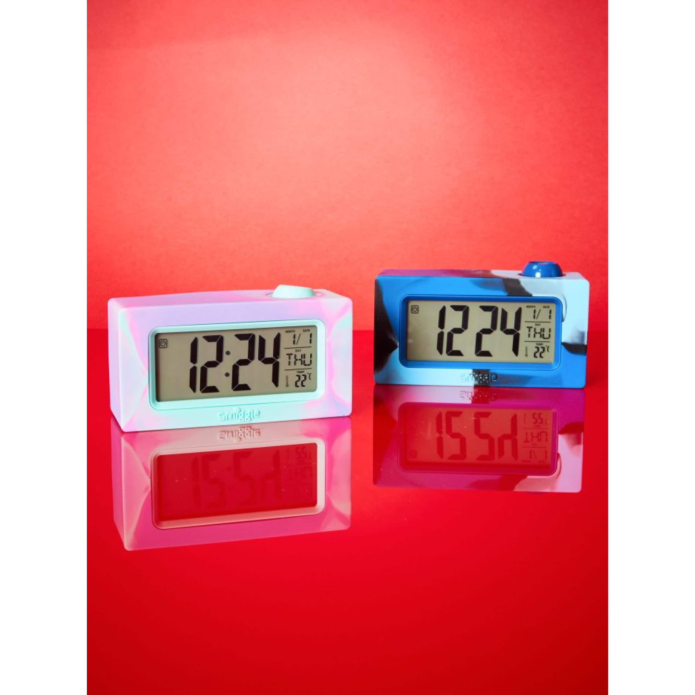 Smiggle - Projektörlü Işıklı Dijital Masa Saati