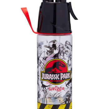 Smiggle - Jurassic Park Su Püskürtmeli 560Ml Bpasız Suluk