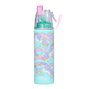 Smiggle - Limitless Su Püskürtmeli 500ML Çelik Matara