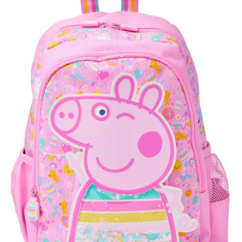 Smiggle - Peppa Pig Junior Kapşonlu Sırt Çantası