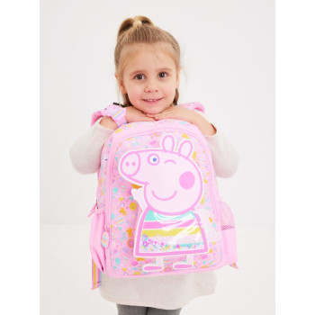 Smiggle - Peppa Pig Junior Kapşonlu Sırt Çantası Smiggle - Peppa Pig Junior Kapşonlu Sırt Çantası