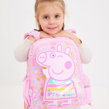 Smiggle - Peppa Pig Junior Kapşonlu Sırt Çantası