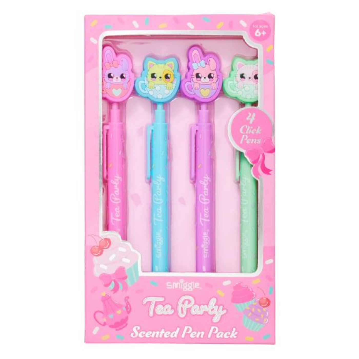 Smiggle - Stack Highlighter Kokulu Fosforlu İşaretleyici Kalemler - ST00351 - 9332934354012